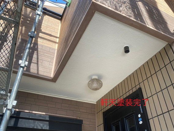 軒天完成写真